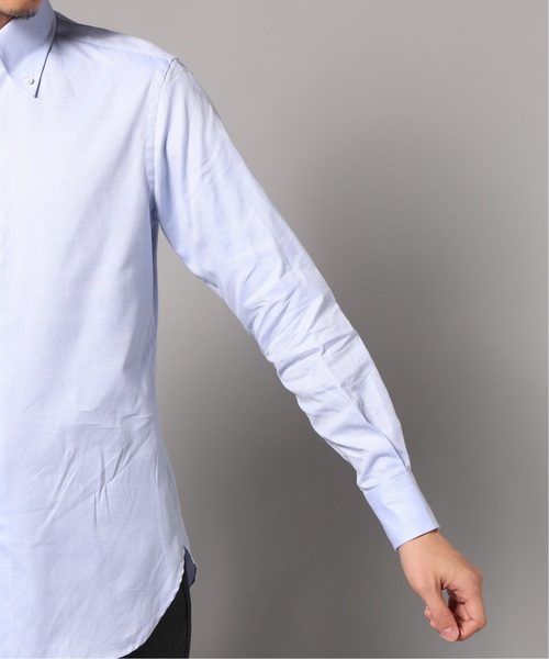 EDIFICE（エディフィス）の「ボタンダウン ロイヤルオックスシャツ（シャツ/ブラウス・メンズ・ブルー/ホワイト・38/39/41/40/37）」の9枚目の写真