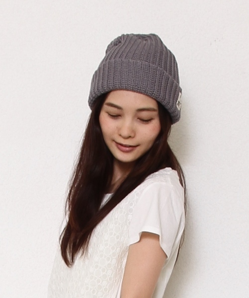 coen（コーエン）の「【C.MC】コットンケーブルビーニー（ニットキャップ/ビーニー・メンズ・ブラック/グレー/ベージュ/レッド/ライトブルー・フリー）」の3枚目の写真