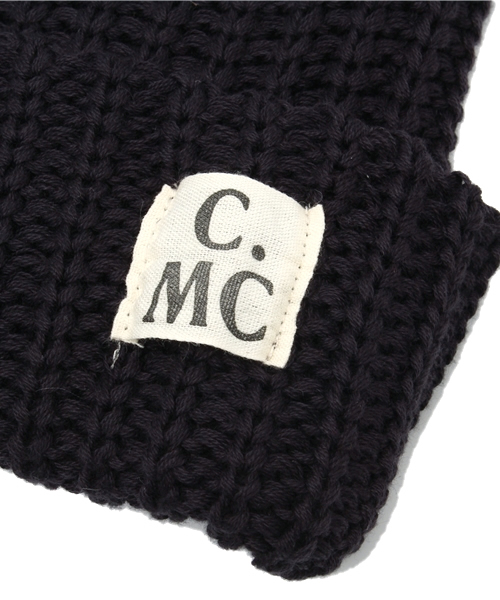 coen（コーエン）の「【C.MC】コットンケーブルビーニー（ニットキャップ/ビーニー・メンズ・ブラック/グレー/ベージュ/レッド/ライトブルー・フリー）」の9枚目の写真