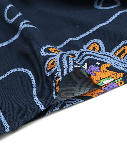 チチカカ（チチカカ）の「ガーランドプリントワンピース（ワンピース・レディース・ネイビー/アイボリー・FREE）」の3枚目の写真