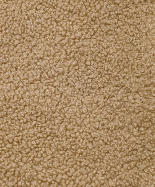 coen(コーエン)の「【coen キッズ / ジュニア】中綿プードルボアコート(ボアジャケット)(ノーカラージャケット・キッズ・ベージュ/ネイビー・110/130/150)」の15枚目の写真