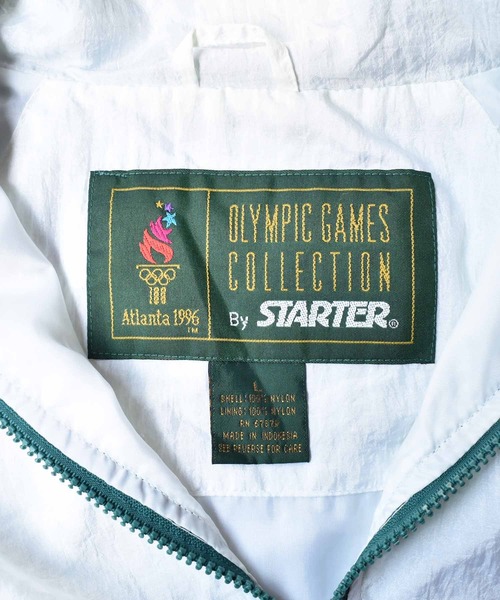 ジャケット・アウター STARTER OLYMPIC GAMES COLLECTION Vintage Olympic Games Collection Windbreaker by STARTER