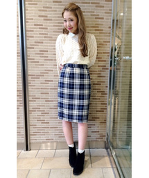 Chico | チェックタイトSKT(スカート)