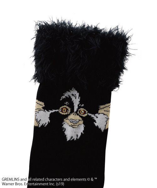 Candy Stripper(キャンディストリッパー)の「【Gremlins×Candy Stripper】GREMLINS ソックス(ソックス/靴下・レディース・ブラック/ベージュ・FREE)」の5枚目の写真