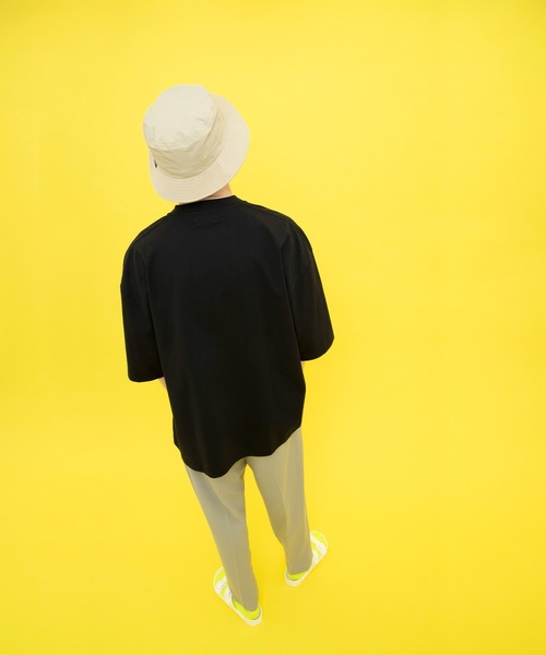 EMMA CLOTHES（エマクローズ）の「ヘビーウェイトCOTTONビッグシルエットカットソー（Tシャツ/カットソー・メンズ・ベージュ/ホワイト/ブラック・マルチサイズ）」の18枚目の写真