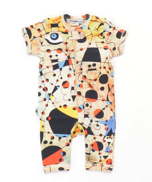INCHWORM ALLEY #7005 S/S SHORT ROMPER － 801183（ロンパース）｜INCHWORM ALLEY（インチウォームアレイ）