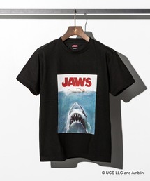 KAGAFURI KAMAKURA(カガフリ カマクラ)JAWSデザインプリント Tシャツ