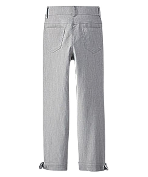 BELLUNA PLUS(ベルーナ)の「ストレッチ裾リボンクロップドパンツ股下48cm(その他パンツ・レディース・ブラック/ネイビー/オフホワイト/カーキ/その他/ストライプ/グレイッシュベージュ/ブルー系その他/グレー系その他・SMALL/MEDIUM/LARGE/X-LARGE)」の21枚目の写真