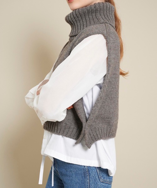 JANE SMITH フェアアイル ショートニットベスト ジェーンスミス JANE SMITH＞フェアアイル ショートニットベスト