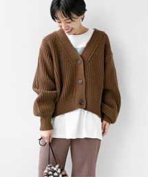 JOURNAL STANDARD relume | バルキーWコードVネックショートカーディガン◆(カーディガン/ボレロ)