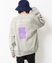 RAT EFFECT(ラットエフェクト)の【裏起毛】ネオンプリントスーパービッグトレーナー(スウェット)