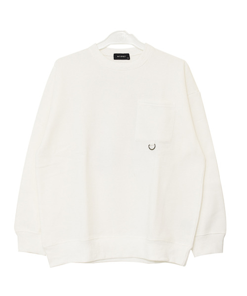 RAT EFFECT（ラットエフェクト）の「【裏起毛】ネオンプリントスーパービッグトレーナー（スウェット・キッズ・チャコールグレー/ライトグレー/ブラック/ベージュ/オフホワイト/カーキ/杢グレー・120/130/140/150/160/170）」の16枚目の写真