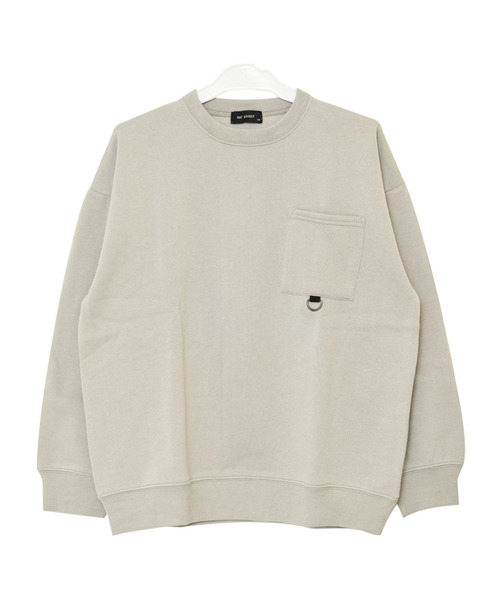 RAT EFFECT（ラットエフェクト）の「【裏起毛】ネオンプリントスーパービッグトレーナー（スウェット・キッズ・チャコールグレー/ライトグレー/ブラック/ベージュ/オフホワイト/カーキ/杢グレー・120/130/140/150/160/170）」の19枚目の写真