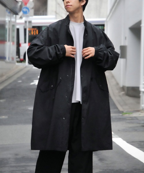 セール M 65 オーバーサイズスタンドカラー ロングモッズミニタリーコート ユニセックス モッズコート Zip Five ジップファイブ のファッション通販 Zozotown