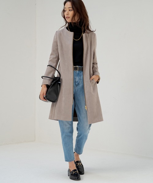 【激安通販 オンラインショップ】日用品 LOUNGEDRESS（ラウンジドレス）の「カラーツイルテーパード パンツ