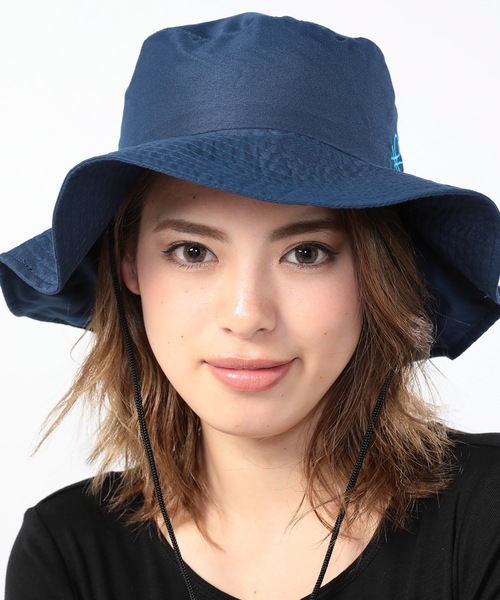 BENETTON (UNITED COLORS OF BENETTON)(ベネトンユナイテッドカラーズオブベネトン)の「【BENETTON / ベネトン】レディースハット / UPF50+ アウトドア たれ付きマリンハット(ハット・レディース・ブラック/グリーン/ネイビー/サックスブルー/ピンク/グリーン系その他・FREE)」の16枚目の写真