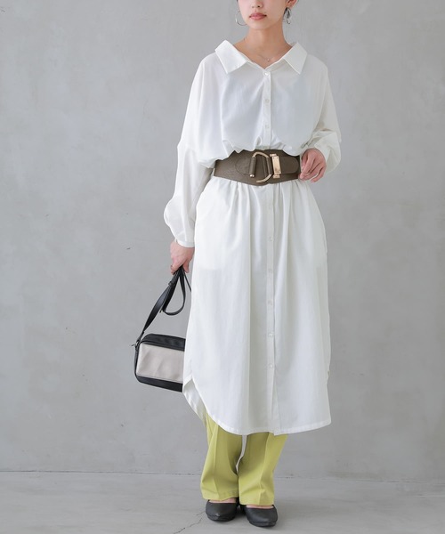 osharewalker（オシャレウォーカー）の「【廃盤】『Ｄバックルデザインベルト』（ベルト・レディース・ブラック/ブラウン/グレー/グリーン/キャメル・1/2）」の11枚目の写真