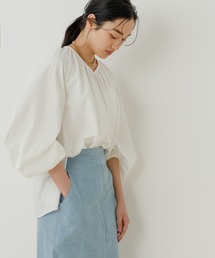 ADAM ET ROPE' | ワッシャーパフスリーブブラウス(シャツ/ブラウス)