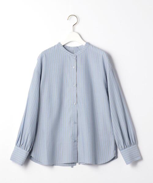 THE STATION STORE（ザ ステーション ストア）の「＜closet story＞CSC バックリボン ストライプシャツ（シャツ/ブラウス・レディース・ホワイト/ライトブルー・FREE）」の10枚目の写真