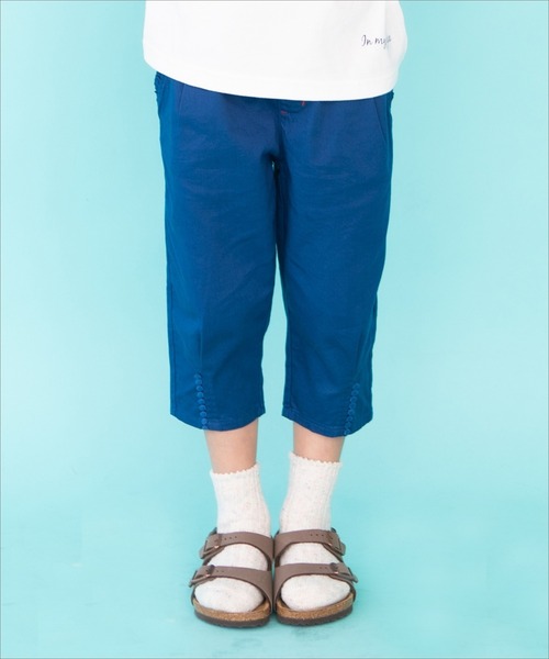 RAGMART(ラグマート)の「ストレッチパンツ 7分丈(その他パンツ・キッズ・ネイビー/グレー・80cm/90cm/95cm)」の2枚目の写真