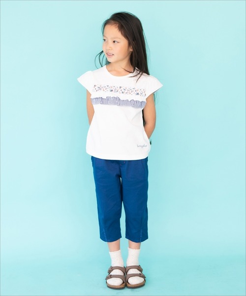 RAGMART(ラグマート)の「ストレッチパンツ 7分丈(その他パンツ・キッズ・ネイビー/グレー・80cm/90cm/95cm)」の5枚目の写真