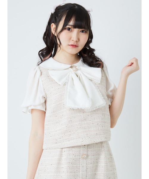 ツイードtops シャツ ブラウス Ank Rouge アンクルージュ のファッション通販 Zozotown