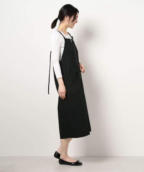 La SRIC(ラスリック)の「La SRIC / 2WAYジャンパースカート(ジャンパースカート・レディース・ブラック/ブラウン・38)」の14枚目の写真