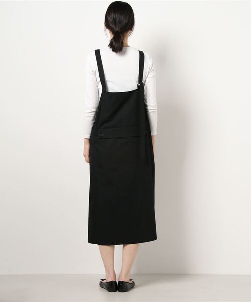 La SRIC(ラスリック)の「La SRIC / 2WAYジャンパースカート(ジャンパースカート・レディース・ブラック/ブラウン・38)」の11枚目の写真