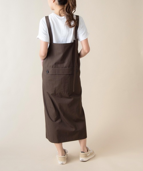 La SRIC(ラスリック)の「La SRIC / 2WAYジャンパースカート(ジャンパースカート・レディース・ブラック/ブラウン・38)」の13枚目の写真