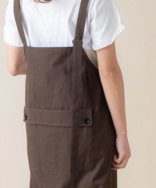 La SRIC(ラスリック)の「La SRIC / 2WAYジャンパースカート(ジャンパースカート・レディース・ブラック/ブラウン・38)」の15枚目の写真