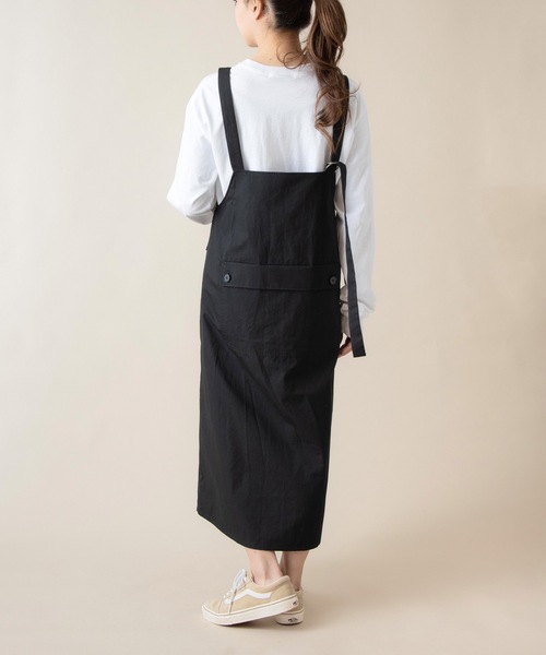 La SRIC(ラスリック)の「La SRIC / 2WAYジャンパースカート(ジャンパースカート・レディース・ブラック/ブラウン・38)」の21枚目の写真