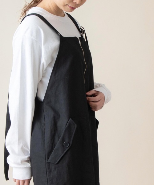 La SRIC(ラスリック)の「La SRIC / 2WAYジャンパースカート(ジャンパースカート・レディース・ブラック/ブラウン・38)」の18枚目の写真