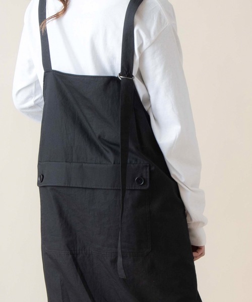 La SRIC(ラスリック)の「La SRIC / 2WAYジャンパースカート(ジャンパースカート・レディース・ブラック/ブラウン・38)」の7枚目の写真