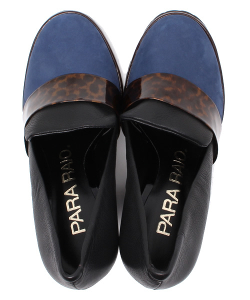 ROSE BUD（ローズバッド）の「(PARA RAIO)L29400 LEOPARD COMBI PUMPS（パンプス・レディース・ブラック系その他/ブルー系その他・35/37/38/36/39）」の4枚目の写真