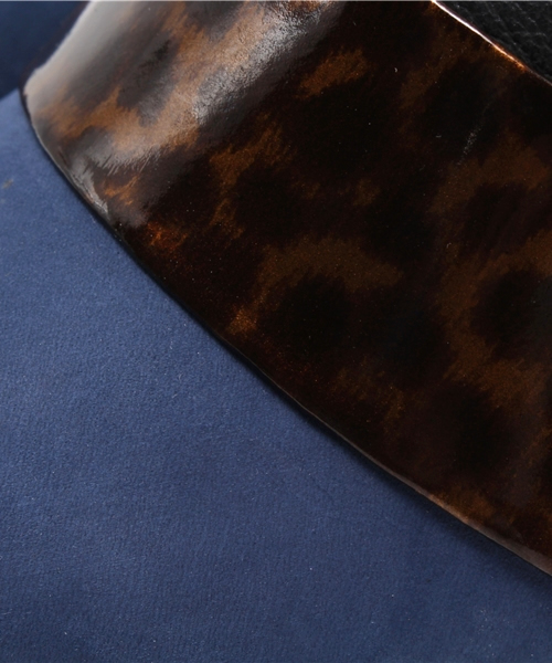 ROSE BUD（ローズバッド）の「(PARA RAIO)L29400 LEOPARD COMBI PUMPS（パンプス・レディース・ブラック系その他/ブルー系その他・35/37/38/36/39）」の3枚目の写真