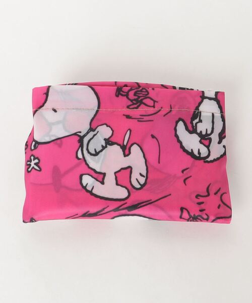 SFW（エスエフダブリュー）の「[スヌーピー] エコバック（エコバッグ/サブバッグ・レディース・ピンク/イエロー/ブルー・FREE）」の4枚目の写真