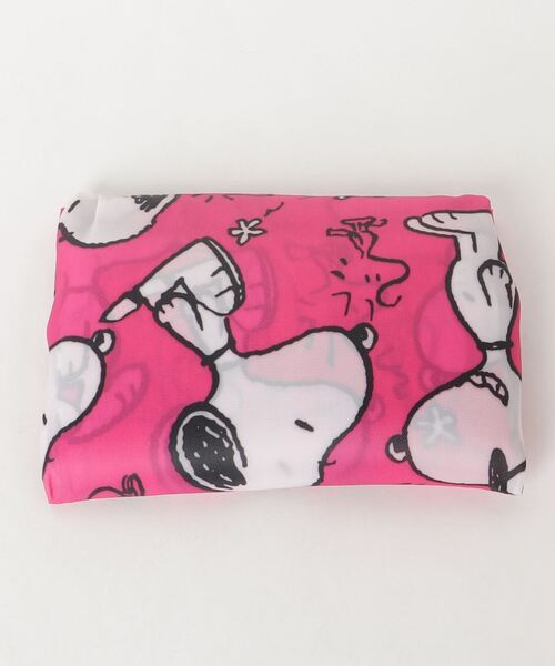 SFW（エスエフダブリュー）の「[スヌーピー] エコバック（エコバッグ/サブバッグ・レディース・ピンク/イエロー/ブルー・FREE）」の6枚目の写真