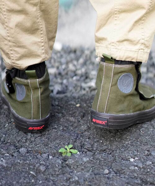 AVIREX（アヴィレックス）の「【スニーカー】ヘリオス/HELIOS/アヴィレックス/AVIREX（スニーカー・メンズ・オリーブ/ブラック・24cm/27cm/28cm/23cm/29cm/25cm/26cm）」の18枚目の写真