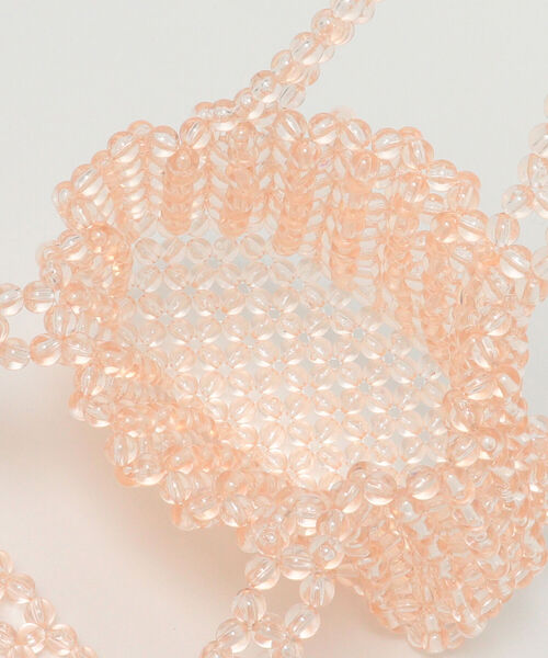 Ray BEAMS(レイビームス)の「bLicensceLL × Ray BEAMS / 別注 ビーズ バッグ(ハンドバッグ・レディース・ピンク/ロイヤルブルー・ONE SIZE)」の9枚目の写真