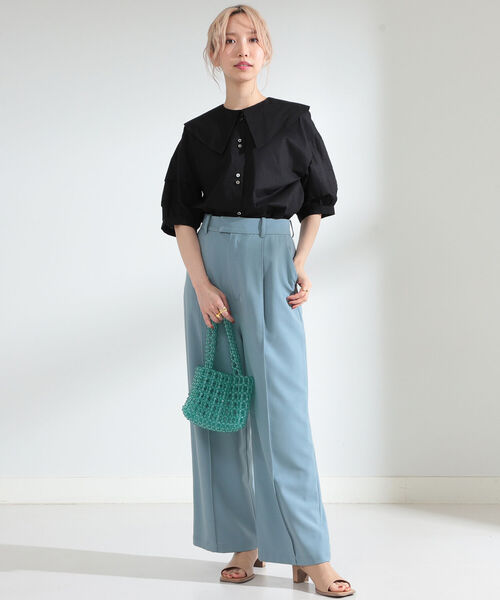 Ray BEAMS(レイビームス)の「bLicensceLL × Ray BEAMS / 別注 ビーズ バッグ(ハンドバッグ・レディース・ピンク/ロイヤルブルー・ONE SIZE)」の11枚目の写真