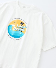 ビッグシルエット ロゴイラスト&転写プリント デザインアソート半袖Tシャツ