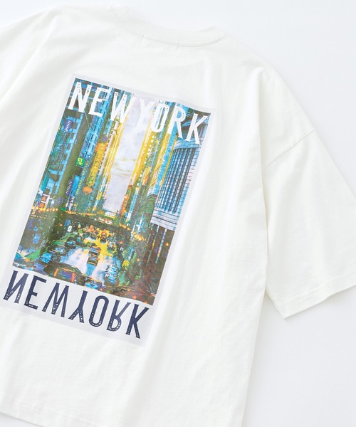 Anchor Smith(アンカー スミス)の「ビッグシルエット ロゴイラスト&転写プリント デザインアソート半袖Tシャツ(Tシャツ/カットソー・メンズ・ホワイト/ブラック/ホワイト系その他/ブラック系その他/ベージュ系その他/グリーン系その他/ホワイト系その他2/ホワイト系その他3/ブラック系その他2/ブラック系その他3/ベージュ系その他2/ベージュ系その他3/ベージュ系その他4/グリーン系その他2・M/L)」の5枚目の写真