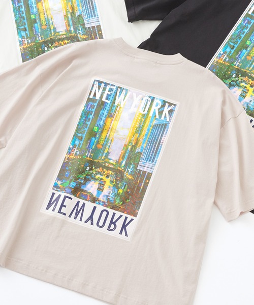 Anchor Smith(アンカー スミス)の「ビッグシルエット ロゴイラスト&転写プリント デザインアソート半袖Tシャツ(Tシャツ/カットソー・メンズ・ホワイト/ブラック/ホワイト系その他/ブラック系その他/ベージュ系その他/グリーン系その他/ホワイト系その他2/ホワイト系その他3/ブラック系その他2/ブラック系その他3/ベージュ系その他2/ベージュ系その他3/ベージュ系その他4/グリーン系その他2・M/L)」の12枚目の写真