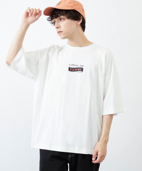 Anchor Smith(アンカー スミス)の「ビッグシルエット ロゴイラスト&転写プリント デザインアソート半袖Tシャツ(Tシャツ/カットソー・メンズ・ホワイト/ブラック/ホワイト系その他/ブラック系その他/ベージュ系その他/グリーン系その他/ホワイト系その他2/ホワイト系その他3/ブラック系その他2/ブラック系その他3/ベージュ系その他2/ベージュ系その他3/ベージュ系その他4/グリーン系その他2・M/L)」の22枚目の写真