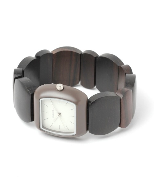 niko and（ニコアンド）の「ウッドジャバラウォッチ（アナログ