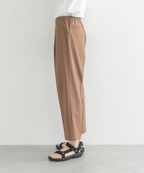 URBAN RESEARCH（アーバンリサーチ）の「ドライメランジリラックスタックパンツ（その他パンツ・メンズ・グレー系その他/ブラウン系その他/ブラック・MEDIUM/LARGE）」の12枚目の写真