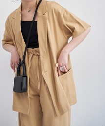 リネンダブルジャケット/SET UP(別売り）