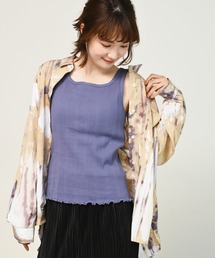 ems excite | カップ付リブタンク(タンクトップ)