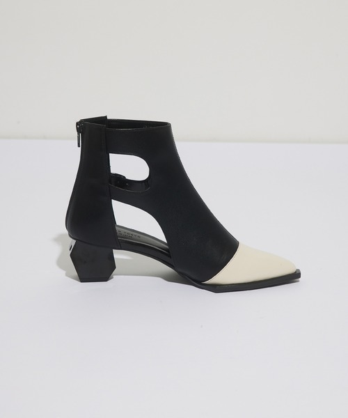 UNITED TOKYO（ユナイテッドトウキョウ）の「CIFRAカットアウトブーツ（ブーツ・レディース・ブラック/マルチ・1/2）」の13枚目の写真