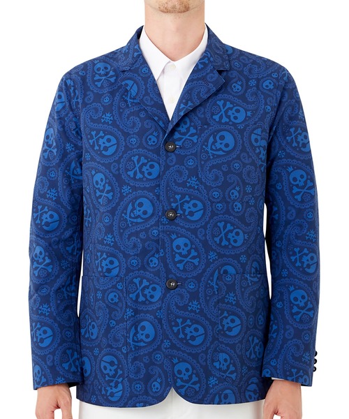 Loudmouth(ラウドマウス)の「LOUDMOUTH/ラウドマウス ゴルフウェア ストレッチ 総柄 シャツジャケット(その他アウター・メンズ・ライトグレー/ブラック/ネイビー・LL/L/XL)」の19枚目の写真